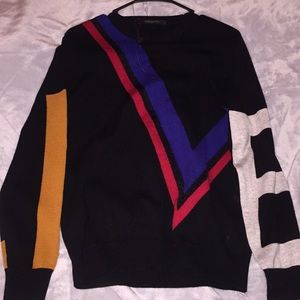 Louie Vuitton Love Sweater Sz L Fits Like M